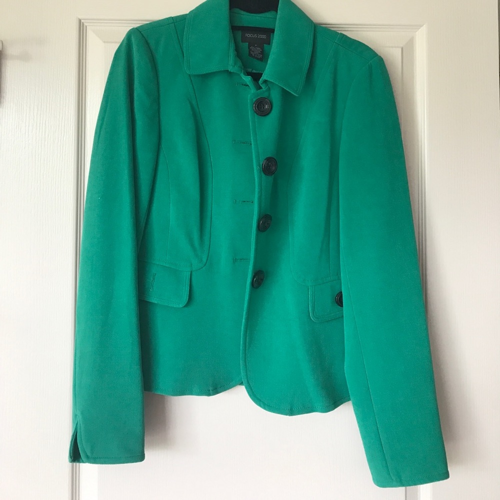 Adorable green blazer
